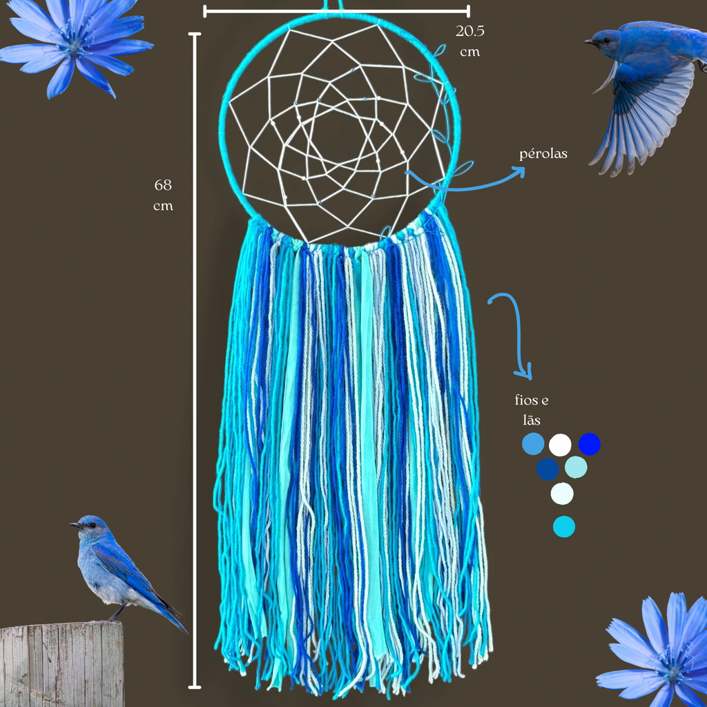 Filtro dos sonhos Folia Caerulea